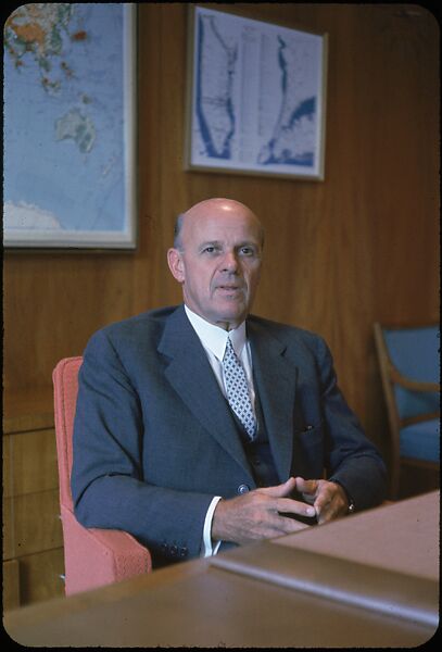 [20 Portraits of George Moore, for Fortune Business Executive Profile (?)], Walker Evans (American, St. Louis, Missouri 1903–1975 New Haven, Connecticut), Color film transparency
