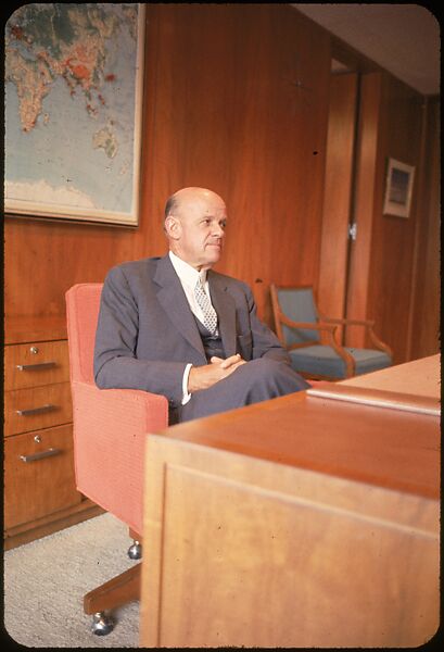 [20 Portraits of George Moore, for Fortune Business Executive Profile (?)], Walker Evans (American, St. Louis, Missouri 1903–1975 New Haven, Connecticut), Color film transparency