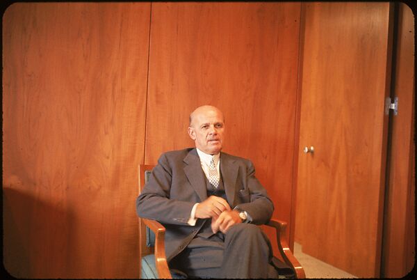 [20 Portraits of George Moore, for Fortune Business Executive Profile (?)], Walker Evans (American, St. Louis, Missouri 1903–1975 New Haven, Connecticut), Color film transparency