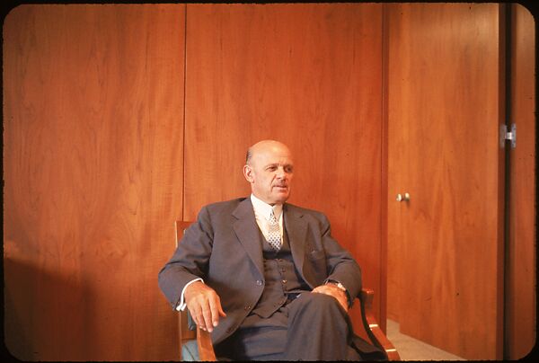 [20 Portraits of George Moore, for Fortune Business Executive Profile (?)], Walker Evans (American, St. Louis, Missouri 1903–1975 New Haven, Connecticut), Color film transparency