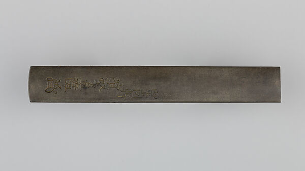 Knife Handle (Kozuka), Copper-silver alloy (shibuichi), gold, silver, copper, Japanese