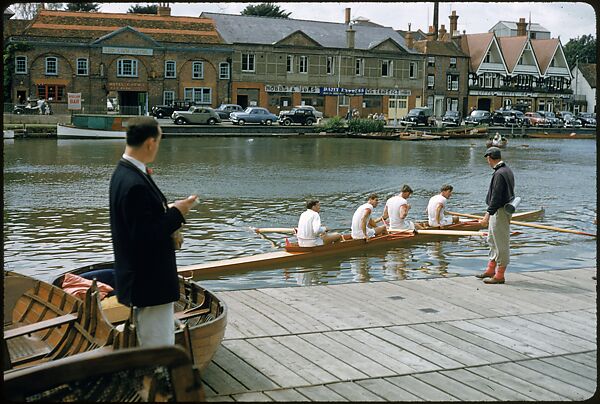 [1096 Views of the Henley Royal Regatta for Sports Illustrated Article, "Henley Forever"], Walker Evans (American, St. Louis, Missouri 1903–1975 New Haven, Connecticut), Color film transparency