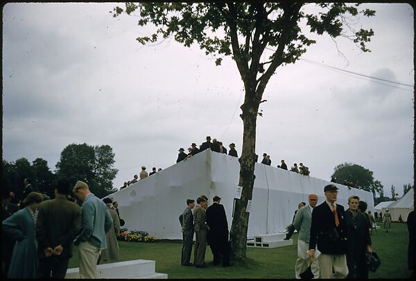[1096 Views of the Henley Royal Regatta for Sports Illustrated Article, "Henley Forever"], Walker Evans (American, St. Louis, Missouri 1903–1975 New Haven, Connecticut), Color film transparency