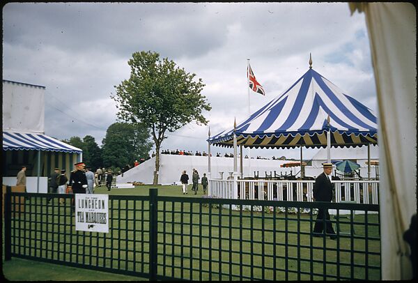 [1096 Views of the Henley Royal Regatta for Sports Illustrated Article, "Henley Forever"], Walker Evans (American, St. Louis, Missouri 1903–1975 New Haven, Connecticut), Color film transparency