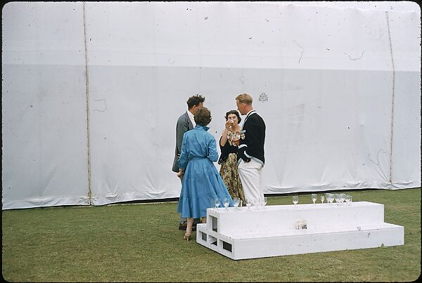 [1096 Views of the Henley Royal Regatta for Sports Illustrated Article, "Henley Forever"], Walker Evans (American, St. Louis, Missouri 1903–1975 New Haven, Connecticut), Color film transparency