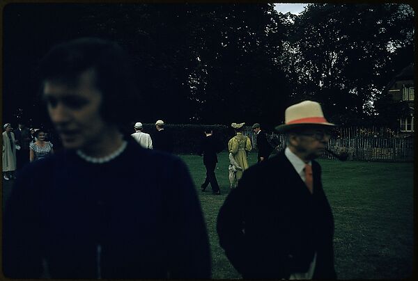 [1096 Views of the Henley Royal Regatta for Sports Illustrated Article, "Henley Forever"], Walker Evans (American, St. Louis, Missouri 1903–1975 New Haven, Connecticut), Color film transparency