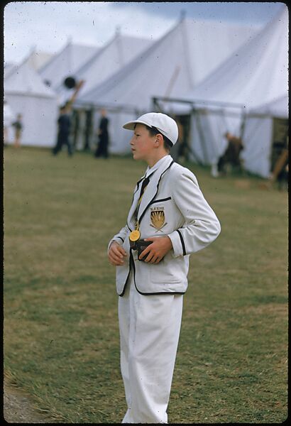 [1096 Views of the Henley Royal Regatta for Sports Illustrated Article, "Henley Forever"], Walker Evans (American, St. Louis, Missouri 1903–1975 New Haven, Connecticut), Color film transparency