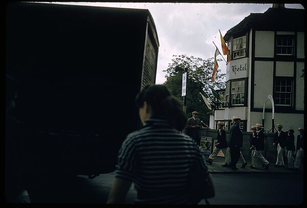 [1096 Views of the Henley Royal Regatta for Sports Illustrated Article, "Henley Forever"], Walker Evans (American, St. Louis, Missouri 1903–1975 New Haven, Connecticut), Color film transparency