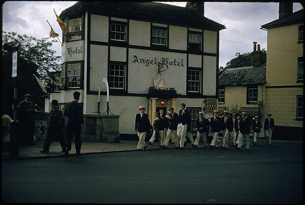 [1096 Views of the Henley Royal Regatta for Sports Illustrated Article, "Henley Forever"], Walker Evans (American, St. Louis, Missouri 1903–1975 New Haven, Connecticut), Color film transparency