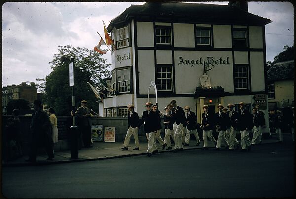 [1096 Views of the Henley Royal Regatta for Sports Illustrated Article, "Henley Forever"], Walker Evans (American, St. Louis, Missouri 1903–1975 New Haven, Connecticut), Color film transparency