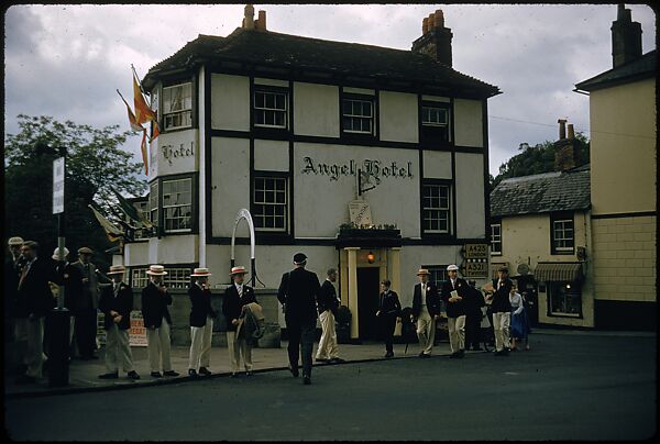 [1096 Views of the Henley Royal Regatta for Sports Illustrated Article, "Henley Forever"], Walker Evans (American, St. Louis, Missouri 1903–1975 New Haven, Connecticut), Color film transparency
