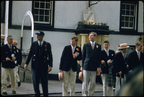 [1096 Views of the Henley Royal Regatta for Sports Illustrated Article, "Henley Forever"], Walker Evans (American, St. Louis, Missouri 1903–1975 New Haven, Connecticut), Color film transparency
