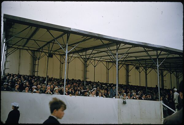 [1096 Views of the Henley Royal Regatta for Sports Illustrated Article, "Henley Forever"], Walker Evans (American, St. Louis, Missouri 1903–1975 New Haven, Connecticut), Color film transparency