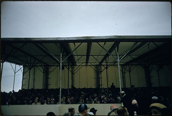 [1096 Views of the Henley Royal Regatta for Sports Illustrated Article, "Henley Forever"], Walker Evans (American, St. Louis, Missouri 1903–1975 New Haven, Connecticut), Color film transparency