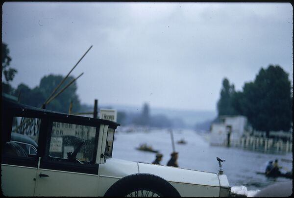 [1096 Views of the Henley Royal Regatta for Sports Illustrated Article, "Henley Forever"], Walker Evans (American, St. Louis, Missouri 1903–1975 New Haven, Connecticut), Color film transparency