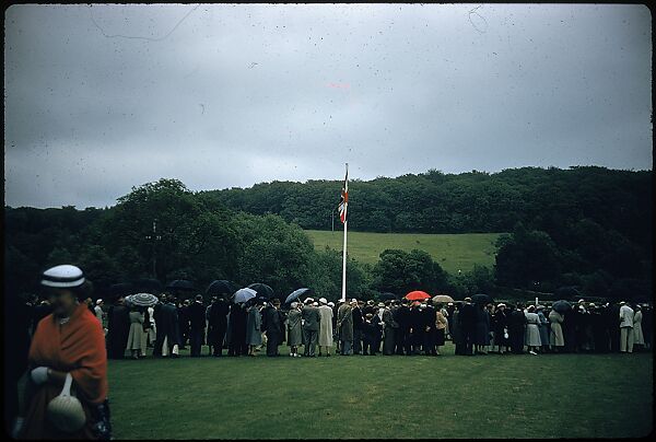 [1096 Views of the Henley Royal Regatta for Sports Illustrated Article, "Henley Forever"], Walker Evans (American, St. Louis, Missouri 1903–1975 New Haven, Connecticut), Color film transparency