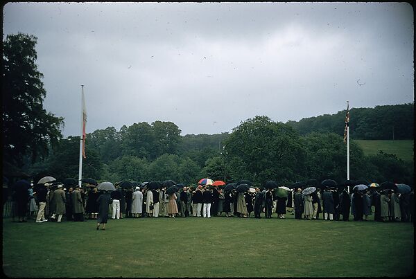 [1096 Views of the Henley Royal Regatta for Sports Illustrated Article, "Henley Forever"], Walker Evans (American, St. Louis, Missouri 1903–1975 New Haven, Connecticut), Color film transparency