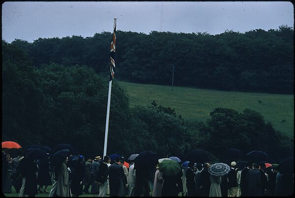 [1096 Views of the Henley Royal Regatta for Sports Illustrated Article, "Henley Forever"], Walker Evans (American, St. Louis, Missouri 1903–1975 New Haven, Connecticut), Color film transparency