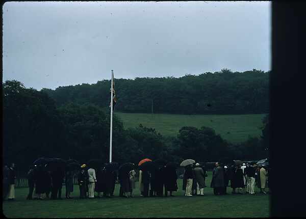 [1096 Views of the Henley Royal Regatta for Sports Illustrated Article, "Henley Forever"], Walker Evans (American, St. Louis, Missouri 1903–1975 New Haven, Connecticut), Color film transparency
