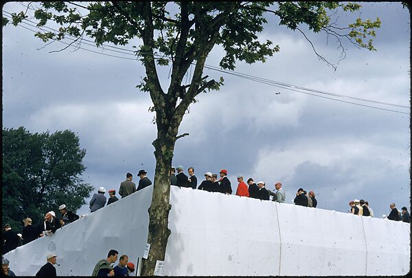[1096 Views of the Henley Royal Regatta for Sports Illustrated Article, "Henley Forever"], Walker Evans (American, St. Louis, Missouri 1903–1975 New Haven, Connecticut), Color film transparency