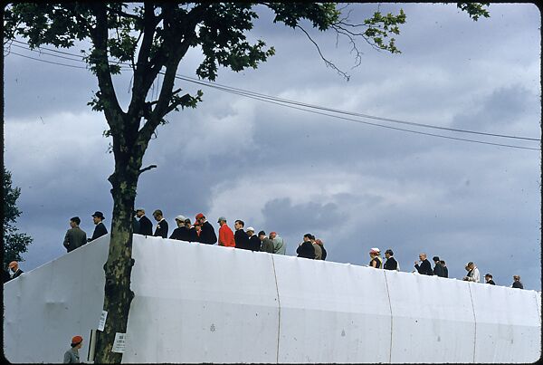 [1096 Views of the Henley Royal Regatta for Sports Illustrated Article, "Henley Forever"], Walker Evans (American, St. Louis, Missouri 1903–1975 New Haven, Connecticut), Color film transparency