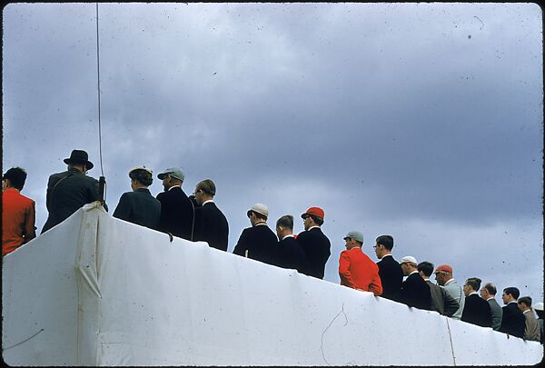 [1096 Views of the Henley Royal Regatta for Sports Illustrated Article, "Henley Forever"], Walker Evans (American, St. Louis, Missouri 1903–1975 New Haven, Connecticut), Color film transparency