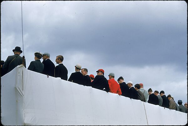 [1096 Views of the Henley Royal Regatta for Sports Illustrated Article, "Henley Forever"], Walker Evans (American, St. Louis, Missouri 1903–1975 New Haven, Connecticut), Color film transparency