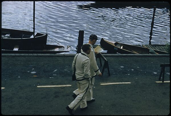 [1096 Views of the Henley Royal Regatta for Sports Illustrated Article, "Henley Forever"], Walker Evans (American, St. Louis, Missouri 1903–1975 New Haven, Connecticut), Color film transparency