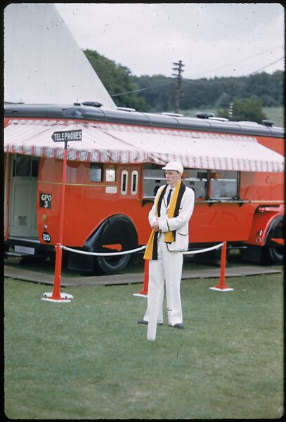 [1096 Views of the Henley Royal Regatta for Sports Illustrated Article, "Henley Forever"], Walker Evans (American, St. Louis, Missouri 1903–1975 New Haven, Connecticut), Color film transparency