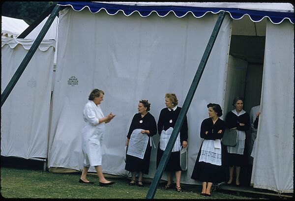 [1096 Views of the Henley Royal Regatta for Sports Illustrated Article, "Henley Forever"], Walker Evans (American, St. Louis, Missouri 1903–1975 New Haven, Connecticut), Color film transparency