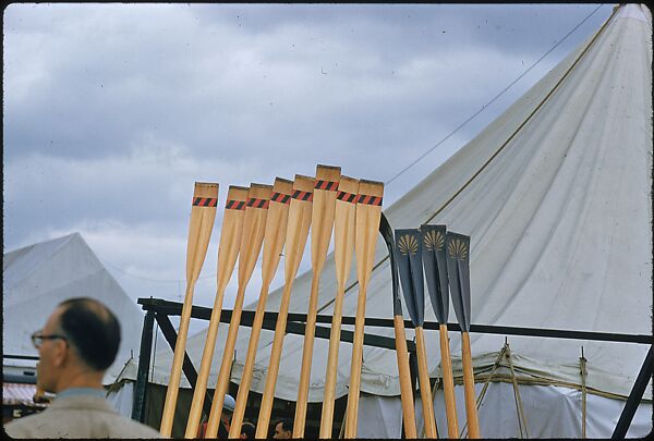 [1096 Views of the Henley Royal Regatta for Sports Illustrated Article, "Henley Forever"], Walker Evans (American, St. Louis, Missouri 1903–1975 New Haven, Connecticut), Color film transparency