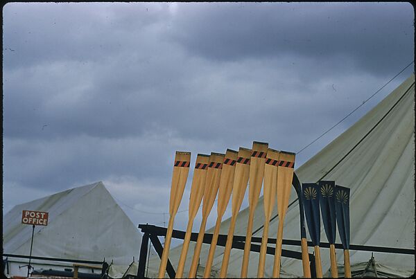 [1096 Views of the Henley Royal Regatta for Sports Illustrated Article, "Henley Forever"], Walker Evans (American, St. Louis, Missouri 1903–1975 New Haven, Connecticut), Color film transparency
