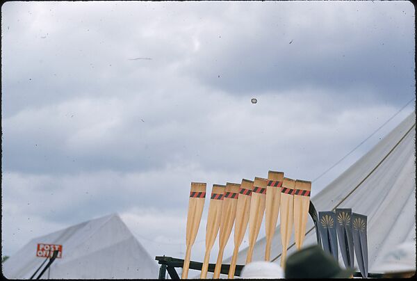 [1096 Views of the Henley Royal Regatta for Sports Illustrated Article, "Henley Forever"], Walker Evans (American, St. Louis, Missouri 1903–1975 New Haven, Connecticut), Color film transparency