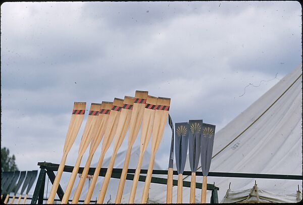 [1096 Views of the Henley Royal Regatta for Sports Illustrated Article, "Henley Forever"], Walker Evans (American, St. Louis, Missouri 1903–1975 New Haven, Connecticut), Color film transparency