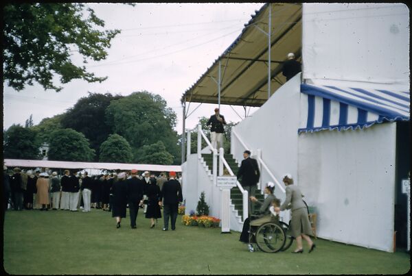 [1096 Views of the Henley Royal Regatta for Sports Illustrated Article, "Henley Forever"], Walker Evans (American, St. Louis, Missouri 1903–1975 New Haven, Connecticut), Color film transparency