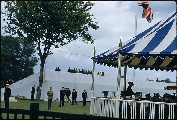 [1096 Views of the Henley Royal Regatta for Sports Illustrated Article, "Henley Forever"], Walker Evans (American, St. Louis, Missouri 1903–1975 New Haven, Connecticut), Color film transparency