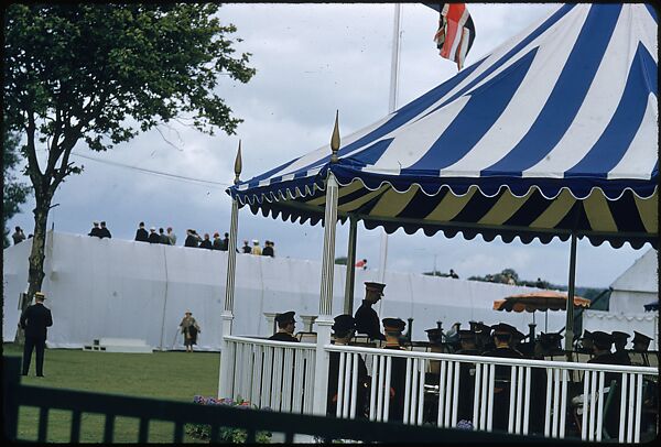 [1096 Views of the Henley Royal Regatta for Sports Illustrated Article, "Henley Forever"], Walker Evans (American, St. Louis, Missouri 1903–1975 New Haven, Connecticut), Color film transparency