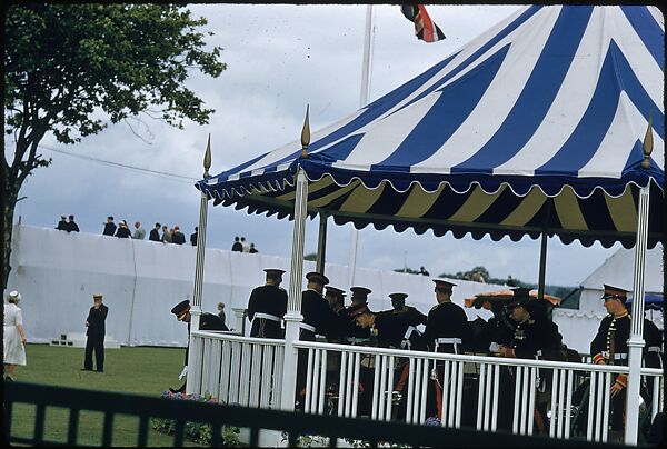 [1096 Views of the Henley Royal Regatta for Sports Illustrated Article, "Henley Forever"], Walker Evans (American, St. Louis, Missouri 1903–1975 New Haven, Connecticut), Color film transparency