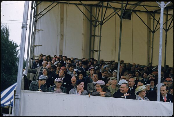 [1096 Views of the Henley Royal Regatta for Sports Illustrated Article, "Henley Forever"], Walker Evans (American, St. Louis, Missouri 1903–1975 New Haven, Connecticut), Color film transparency