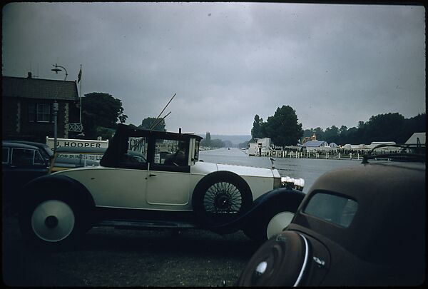 [1096 Views of the Henley Royal Regatta for Sports Illustrated Article, "Henley Forever"], Walker Evans (American, St. Louis, Missouri 1903–1975 New Haven, Connecticut), Color film transparency