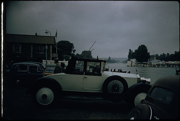 [1096 Views of the Henley Royal Regatta for Sports Illustrated Article, "Henley Forever"], Walker Evans (American, St. Louis, Missouri 1903–1975 New Haven, Connecticut), Color film transparency