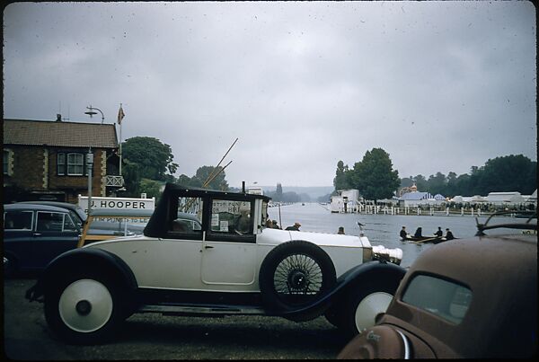 [1096 Views of the Henley Royal Regatta for Sports Illustrated Article, "Henley Forever"], Walker Evans (American, St. Louis, Missouri 1903–1975 New Haven, Connecticut), Color film transparency