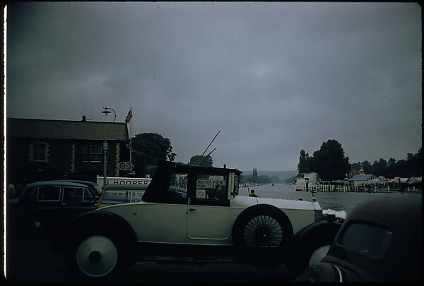 [1096 Views of the Henley Royal Regatta for Sports Illustrated Article, "Henley Forever"], Walker Evans (American, St. Louis, Missouri 1903–1975 New Haven, Connecticut), Color film transparency