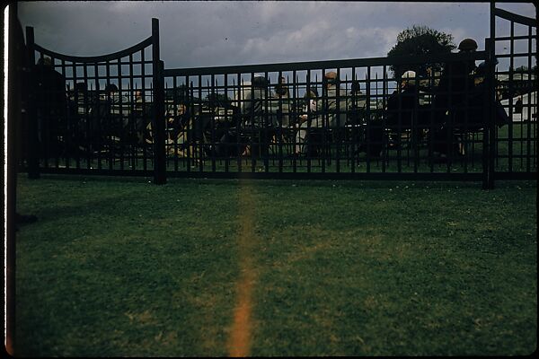 [1096 Views of the Henley Royal Regatta for Sports Illustrated Article, "Henley Forever"], Walker Evans (American, St. Louis, Missouri 1903–1975 New Haven, Connecticut), Color film transparency
