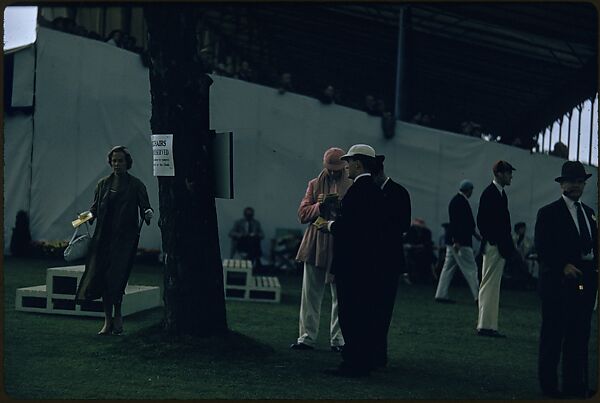 [1096 Views of the Henley Royal Regatta for Sports Illustrated Article, "Henley Forever"], Walker Evans (American, St. Louis, Missouri 1903–1975 New Haven, Connecticut), Color film transparency