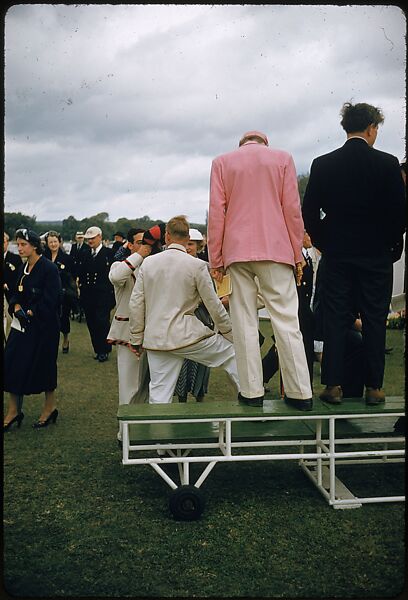 [1096 Views of the Henley Royal Regatta for Sports Illustrated Article, "Henley Forever"], Walker Evans (American, St. Louis, Missouri 1903–1975 New Haven, Connecticut), Color film transparency