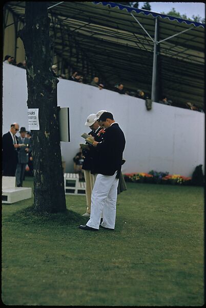 [1096 Views of the Henley Royal Regatta for Sports Illustrated Article, "Henley Forever"], Walker Evans (American, St. Louis, Missouri 1903–1975 New Haven, Connecticut), Color film transparency