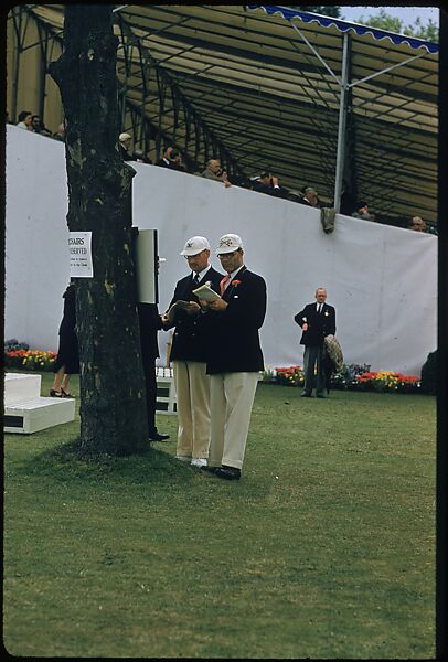 [1096 Views of the Henley Royal Regatta for Sports Illustrated Article, "Henley Forever"], Walker Evans (American, St. Louis, Missouri 1903–1975 New Haven, Connecticut), Color film transparency
