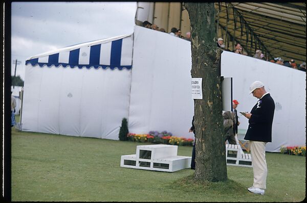 [1096 Views of the Henley Royal Regatta for Sports Illustrated Article, "Henley Forever"], Walker Evans (American, St. Louis, Missouri 1903–1975 New Haven, Connecticut), Color film transparency