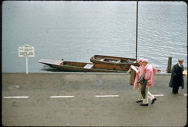 [1096 Views of the Henley Royal Regatta for Sports Illustrated Article, "Henley Forever"], Walker Evans (American, St. Louis, Missouri 1903–1975 New Haven, Connecticut), Color film transparency